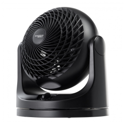 Ventilador de Mesa Portátil com 3 Velocidades e 7 Configurações de Inclinação, 110V 96W, IRIS USA, INC. 594022, Preto