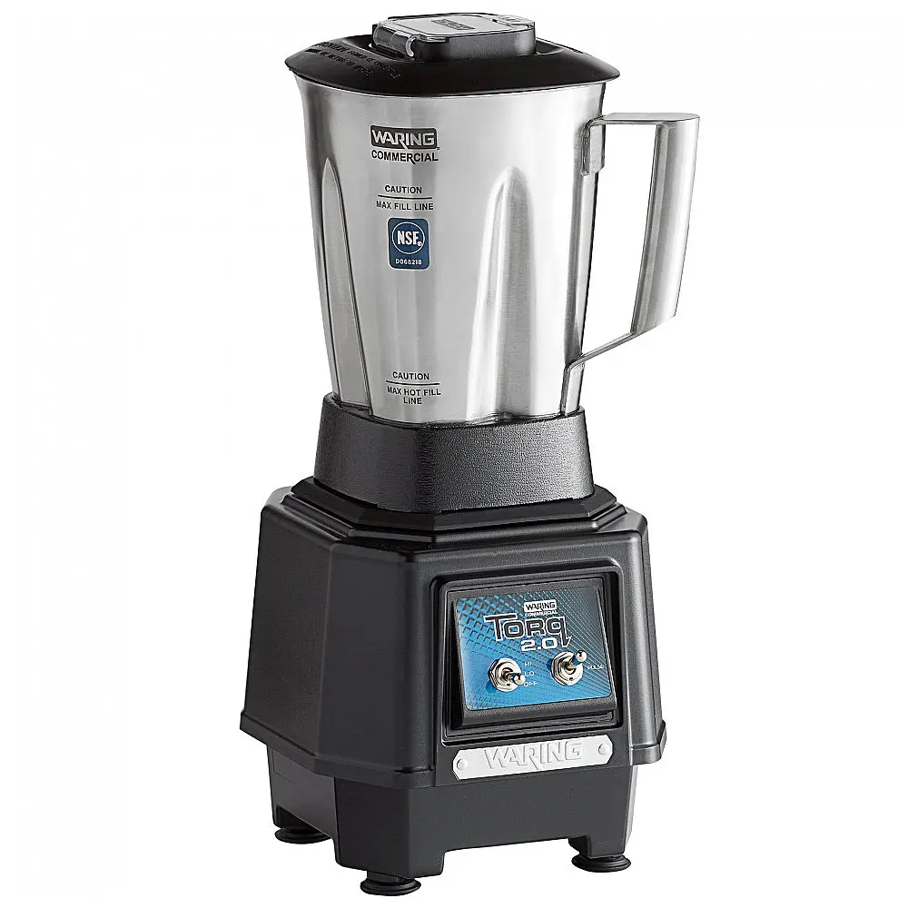 Liquidificador Industrial Waring TBB145S4 2 hp Torq 2.0 com Controles de Alternância e Jarra em Aço Inox de 1,4 litros 110V — foto 2
