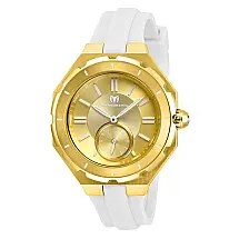 Relgio feminino TechnoMarine Cruise Sea Lady Swiss Ronda 1069 calibre - 37,5 mm. Branco ZG-TM-118005