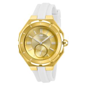 Relgio feminino TechnoMarine Cruise Sea Lady Swiss Ronda 1069 calibre - 37,5 mm. Branco ZG-TM-118005