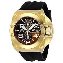 Relógio Masculino TechnoMarine Reef, Invicta TM518005, Preto e Dourado