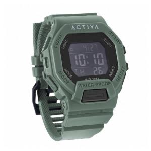 Relógio Digital Unissex Activa X Invicta 50mm, Verde ACW513005