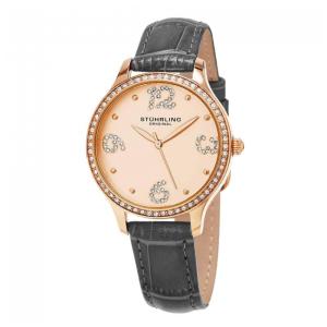 Relógio Feminino Stuhrling Chique 560 Quartzo 36mm, Cinza