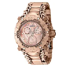 Relgio feminino gladiador com mostrador em madreprola - 43,2 mm. Ouro Rosa 41105