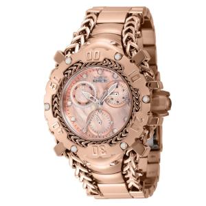Relgio feminino gladiador com mostrador em madreprola - 43,2 mm. Ouro Rosa 41105