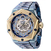 Relgio Masculino Reserva Helios Automtico - 54mm. Gelo azul. Azul Escuro 44105