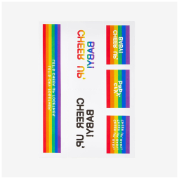 Adesivos CRYBABY CHEER UP, BABY! SERIES da Pop Mart