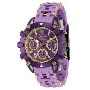 Relgio feminino Sea Spider 38 mm. Ouro. Roxo 42205