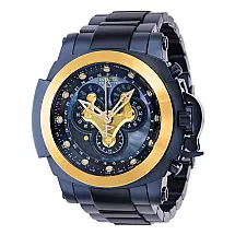 Relgio masculino reserva Man of War Swiss Ronda 5040.F calibre com mostrador em madreprola - 48 mm. Azul Escuro 38205
