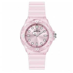 Relógio Feminino Invicta Celestial 35mm Transparente e Rosa 49205