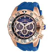 Relógio Masculino Speedway SCUBA com Pulseira de Silicone, Invicta ZG26305, Azul