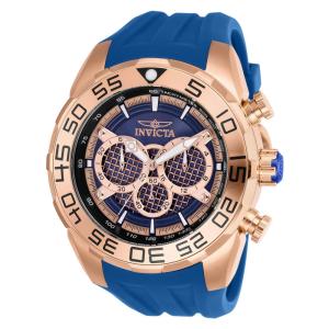 Relógio Masculino Speedway SCUBA com Pulseira de Silicone, Invicta ZG26305, Azul