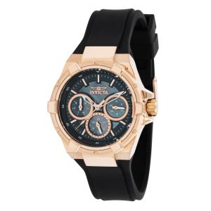 Relógio Feminino Aviator com Mostrador Madrepérola, Invicta 37305, Preto