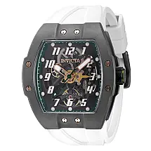 Relgio Automtico Masculino Invicta JM - 47mm, Pulseira Branca 44405: Estilo e Preciso em um s Acesso.