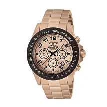 Relógio Masculino de Quartzo Speedway, Invicta 10705, Ouro Rosa