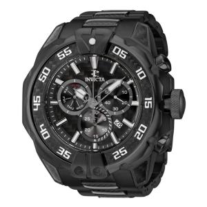 Relgio masculino Carbon Hawk Swiss Ronda Z60 calibre - 57 mm. Preto 37705