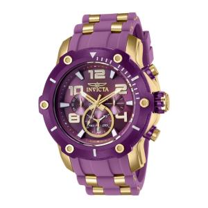 Relgio Pro Masculino - 51,5 mm. Ouro. Roxo 40805