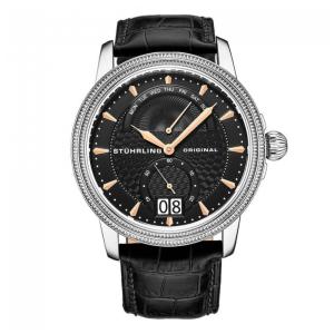 Relógio Masculino Stuhrling Classique 788 Quartzo 45mm, Preto
