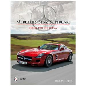 Mercedes Benz Supercars De 1901 a Hoje, Capa Dura em Inglês, 176 Paginas, Branco