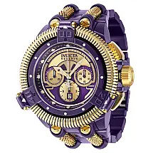 Relógio Masculino Automático Invicta Reserve King Python, Dourado, Roxo 42905