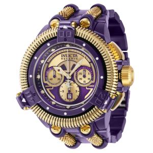 Relógio Masculino Automático Invicta Reserve King Python, Dourado, Roxo 42905