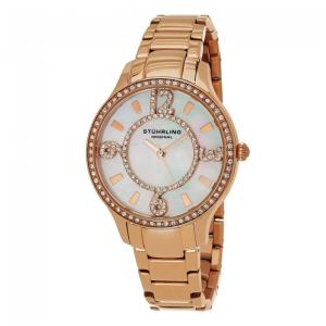 Relógio Feminino Stuhrling Chic 559 Quartzo 36mm, Ouro Rosa