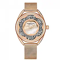 Relógio Feminino Stuhrling Lily 995M Quartzo 38mm, Ouro Rosa