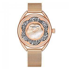 Relógio Feminino Stuhrling Lily 995M Quartzo 38mm, Ouro Rosa