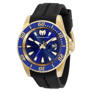 Relógio TechnoMarine Manta Sea Masculino - 42mm. Preto TM-220115