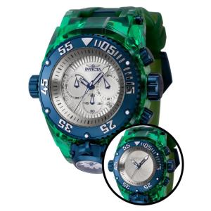 Relgio masculino com obturador Bolt Zeus Magnum - 52 mm. Verde. Azul Escuro 43115
