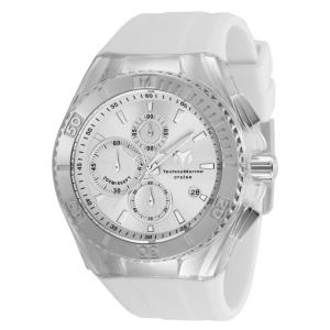 Relgio masculino TechnoMarine Cruise Star - 45 mm. Branco ZG-TM-115215