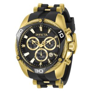 Relógio Masculino de Quartzo Bolt, Invicta 31315, Preto e Dourado