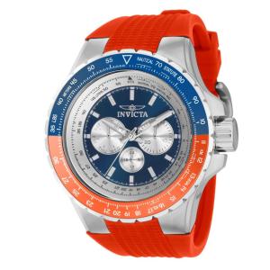 Relgio Masculino Aviador - 50mm. Vermelho 39315