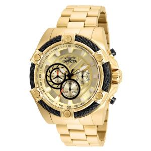 Relógio Masculino de Quartzo Bolt, Invicta ZG 25515, Dourado