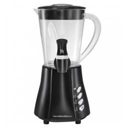 Liquidificador Hamilton Beach Industrial 58615 Wave Station Black, 0.7 CV 9 Funções 110V, 350W