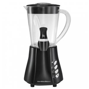 Liquidificador Hamilton Beach Industrial 58615 Wave Station Black, 0.7 CV 9 Funções 110V, 350W