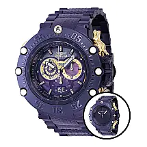 Relógio Masculino Subaqua 0,11 quilates, Diamante com Mostrador Madrepérola, Invicta 38715, Roxo