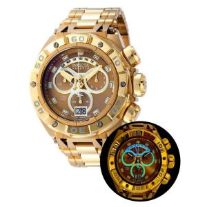 Relógio Masculino de Quartzo Ripsaw, Invicta 38815, Dourado, Bege e Cinza