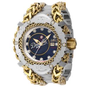 Relgio masculino automtico MLB Los Angeles Dodgers - 58,3 mm. Ao. Ouro 41915