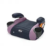 Assento Elevador sem Encosto Chicco GoFit ClearTex Orquídea 18,1 a 49,9 kg