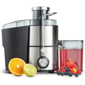 Centrifuga Suco Frutas Vegetais 400 Watts Inox 1.47 Litros, 110v, VONSHEF 13, 352US, Prateado
