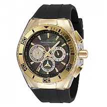 Relógio masculino TechnoMarine Cruise California com mostrador em madrepérola - 46,65 mm. Preto TM-120025