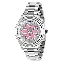 Relgio feminino Wildflower com mostrador em madreprola - 35 mm. Ao 37125