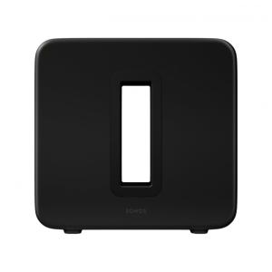 Sonos Sub 4 Subwoofer Sem Fio Premium, Dual Woofers Elípticos, Bass-Reflex, Wi-Fi 6, Controle via App Sonos – Preto Fosco