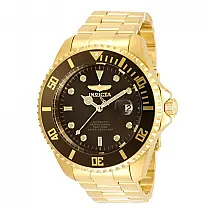 Relógio Masculino Automático Pro Diver, Invicta 35725, Dourado e Marrom