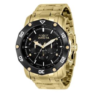 Relógio Masculino com Pulseira de Aço Inoxidável Invicta Pro Diver, Dourado 37725