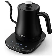 Chaleira Elétrica 0.8L, Aço Inoxidável, 1200W, 110v, KOIOS KE4088T UL, Preto