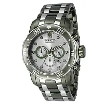 Relógio Masculino Pro Diver, Invicta 40925, Verde Claro e Prata