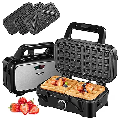 Máquina de fazer waffles Decen
