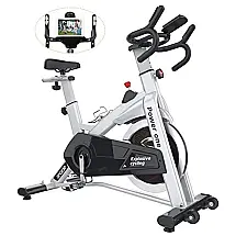 SNODE Bicicleta Ergométrica com Suport para Tablet e Resistencias Ajustáveis, 110V
